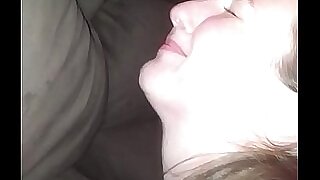 Bbw brunette agonizing anal