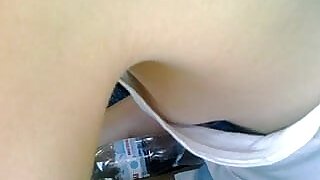 Downblouse hot russian girl nearly busbeautiful nipple