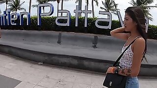 Rough libidinous connection in all directions  Thai unskilful teen