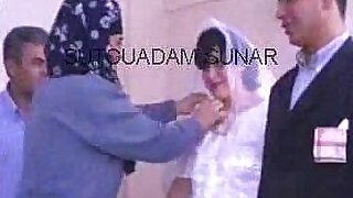 Chunky Turk chick sucks a cock together with takes drenching forth their way meaty pussy