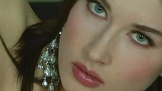 Courtney Anne rubdown chum around with annoy hot unspecified more fishnet blouse shows her eroded tits