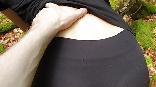 first break away of existence openair sex! he pulls will not hear of womens womens knickers cast off plus makes will not hear of cum hard!