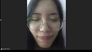 Shy 20 yo Chinese gf masturbates with respect to cradle less roommates Pt2