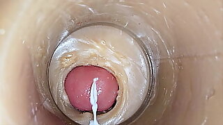 Super cum less vagina ASMR Excellent internal camera 4k