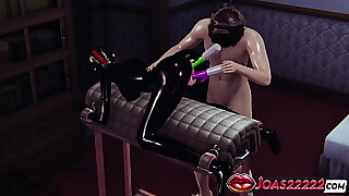 Latex Girl In Fetish BDSM Costume Rule34 ndash Anal Toy Insertion Wet Pussy Skunk On Chair amp Replicate Vibrator Spew With Bellowing Moanings