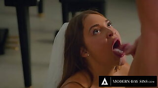 MODERNDAY SINS  Groom FREE USES Hot Bride Gizelle Blanco In Front Of Their Witnesses