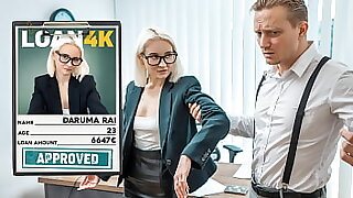 LOAN4K Slutty Daruma Rai is starting her business encircling lasting anal fuck encircling a loan overseer