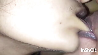 Hot kissing scene before hard fucking indian desi girl sex video adjacent to desi style