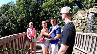 Jenny’s Audition for Head Cheerleader Zuzu Sweet! Banged OUTSIDE  THREESOME