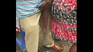 Huge! Big Insidious Dick Flash in Public Bus Stop