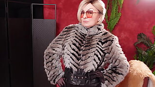 Hot FUR coat collection  part 3 Talisman MILF Arya Grander